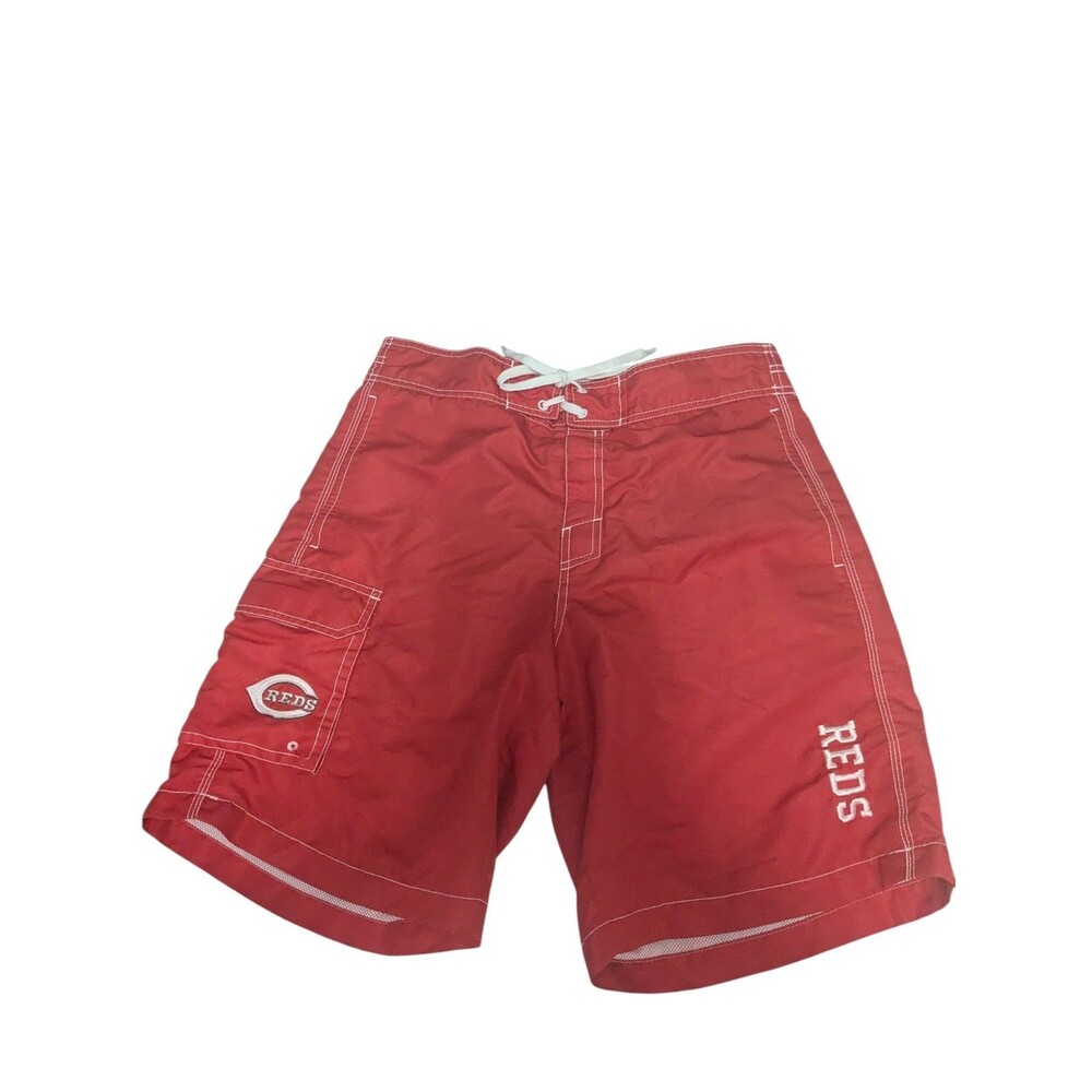 Cincinnati Reds Board Shorts MLB Genuine Merchandise Size